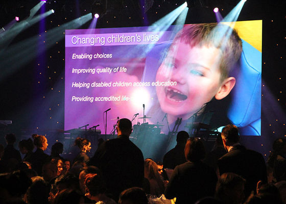 High Definition P4.8mm Indoor Led Screens SMD3528 For Rental