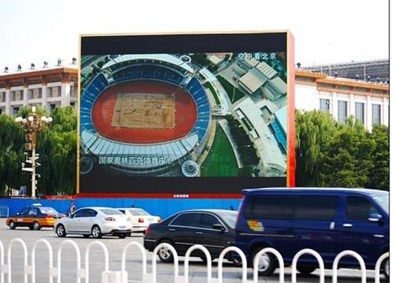 P10 Full Color Outdoor Advertising LED Screen Display Panel
